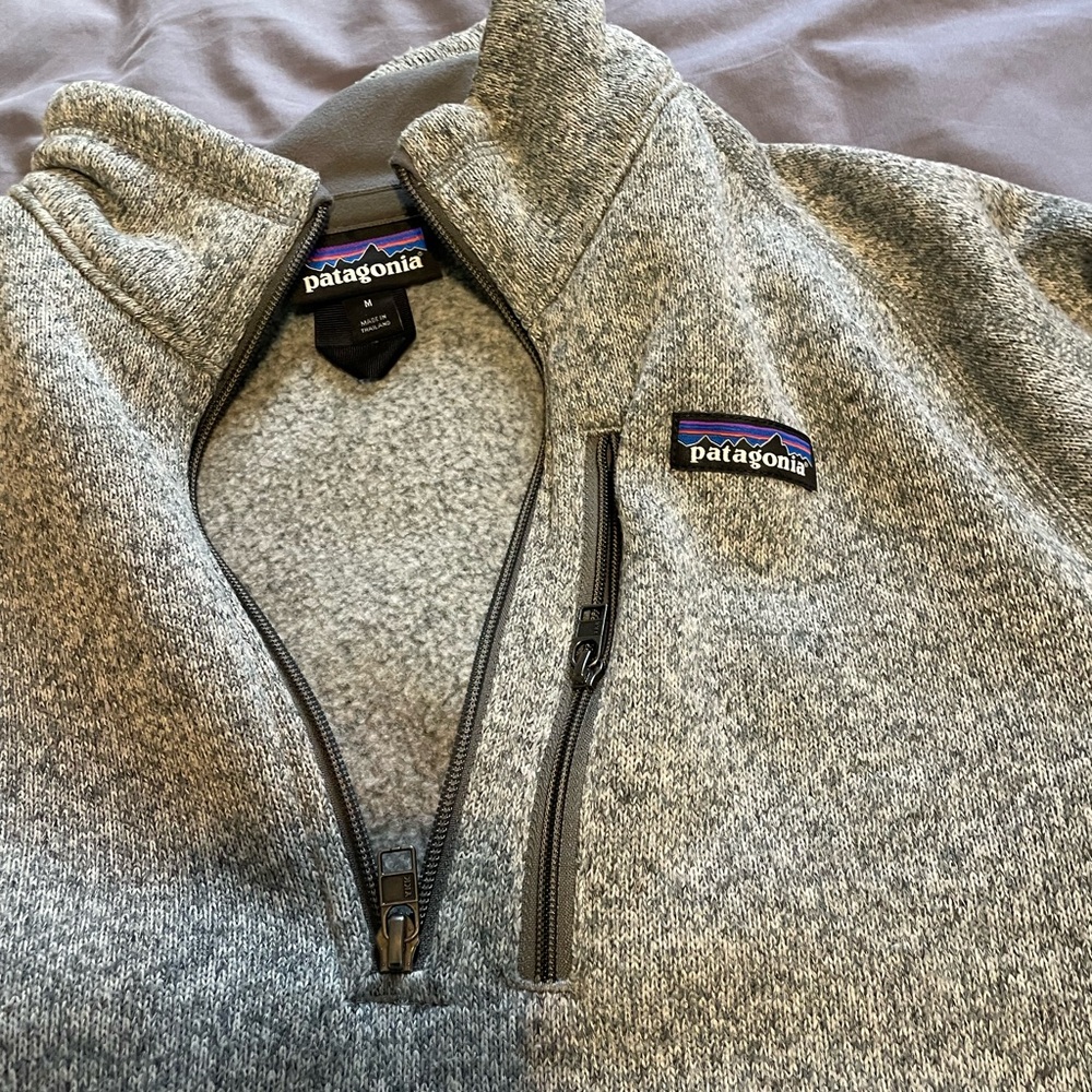Patagonia quarter zip sweater